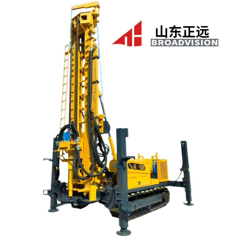 Hydraulic All-terrain Water Well Drilling Rig Can Efficiently Break Through