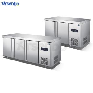 Restaurant 180L Under Counter Refrigerators Stainless Steel 304