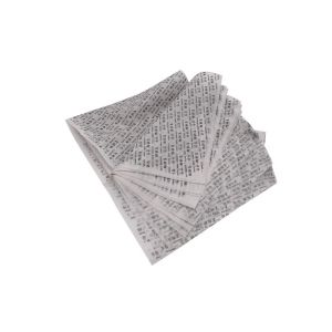 White And Black Custom Wrapping Paper Rolls / Custom Printed Gift Wrap Sheets