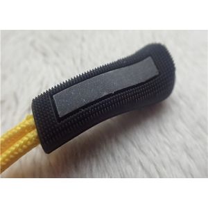 Reflective Strip Silicon Zipper Puller Stability Eco - Friendly