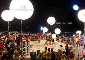 Buy Dimmable Inflatable Led Light Balloon 640W High Illumination Events Lighting at wholesale prices