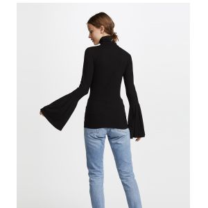 Clothing Women Long Bell Sleeve T Shirt Women