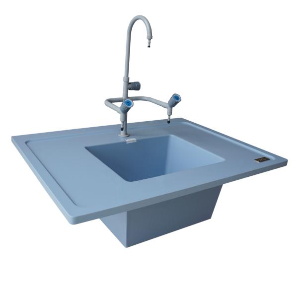 Buy Sink Epoxy Lab Countertops Customized Glare Finish SGS / SEFA Certification at wholesale prices