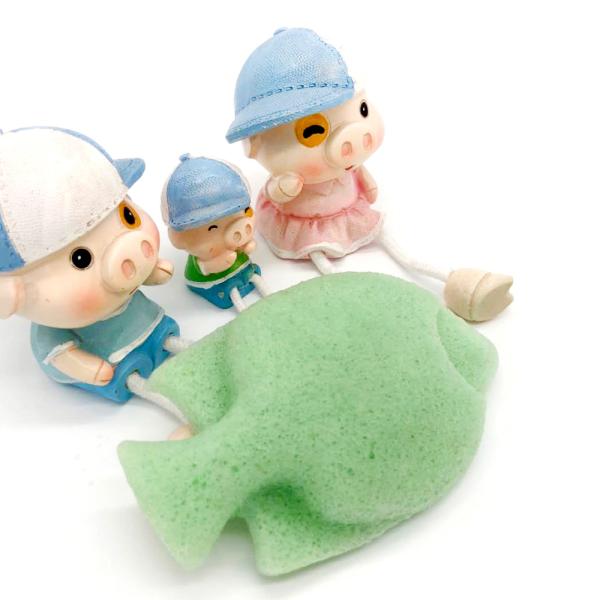 Buy Biodegradable Natural Buff And Smooth Konjac Body Sponge OEM ODM at wholesale prices