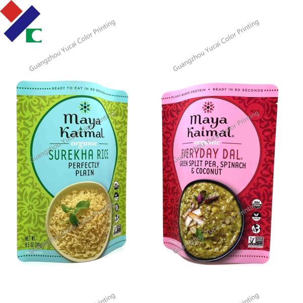 BRC Certificated Food Grade Foil Retortable Pouch Packaging