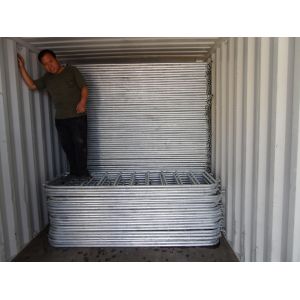 Hot Dipped Galvanized Crowd Control Barriers