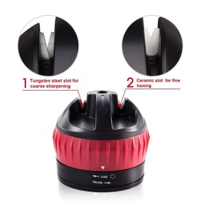 Customize LOGO Suction Cup Knife Sharpener , Professional Knife Sharpener