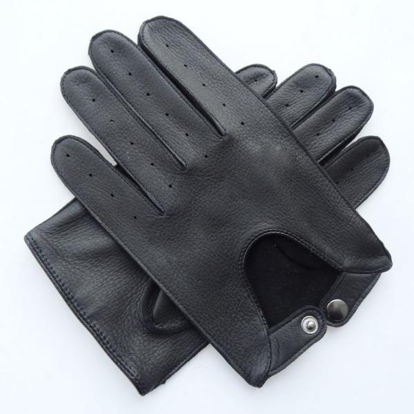 Buy Wholesale high quality Deerskin Driving Machine Sewing Men leather gloves at wholesale prices