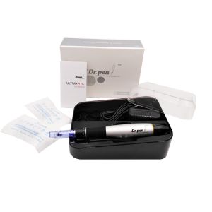 Derma pen Dr. pen A1 -C / W micro needling therapy beauty devies SILVER /SKY