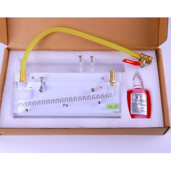 Red Oil Micro Inclined Tube Manometer Fire Protection Engineering 196mm*84mm