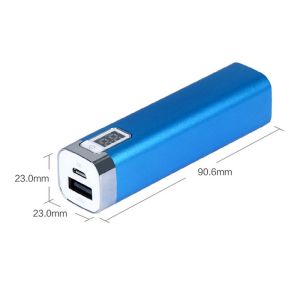 Over Current Protection Rechargeable Power Bank , Aluminium Power Bank