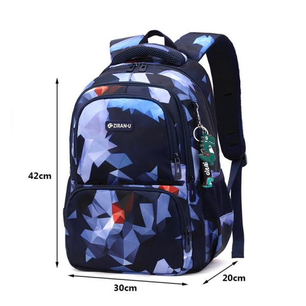 Children Waterproof Side Opening School Backpack For Kids Primary School Student