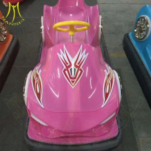China Hansel amusement coin operated plastic kids ride on bumper car for sale on sale