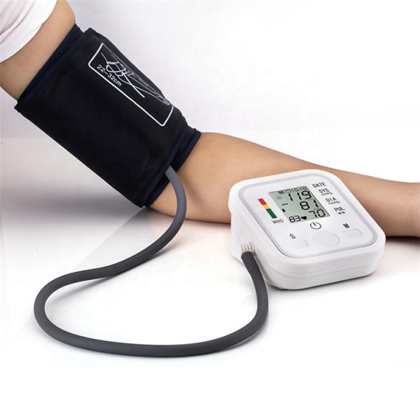 Health Equipment Digital Arm Wrist Blood Pressure Monitor LCD Display 99 Date Memory Economic BPM First Aid Equipment