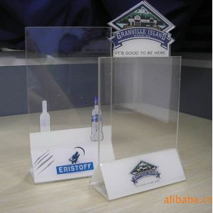Quality A4 A5 size acrylic menu holder for sale