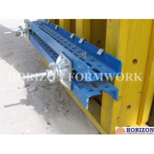 Steel Formwork Tie Rod System With Dywidag Thread , Flanged Wing Nut and Water