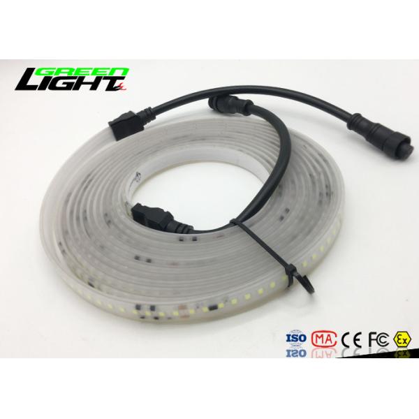 Anti Explosive LED Flexible Strip Lights RGB 5050 Silicone Material Cool White
