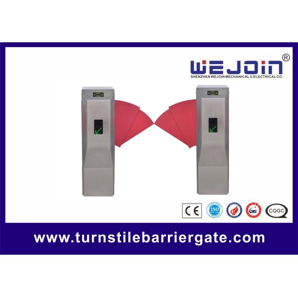 Buy 110V/220V 900mm full-automatic access control flap gate at wholesale prices
