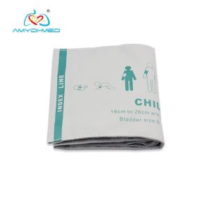 18-26CMS Reusable NIBP Cuff PU Jacket Material With 6 Months Warranty