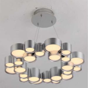 Lightweight Square ABS Resin Chandeliers Pendant Lights