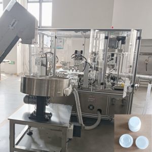 China Top-Rated Laundry Detergent Bottle Cap Automatic Cap Screwing Machine on sale