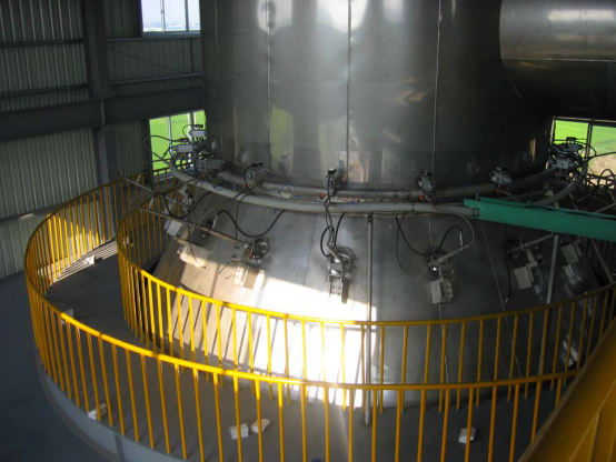 20000kg/H Pressure Spray Dryer Steam Heating with observation door
