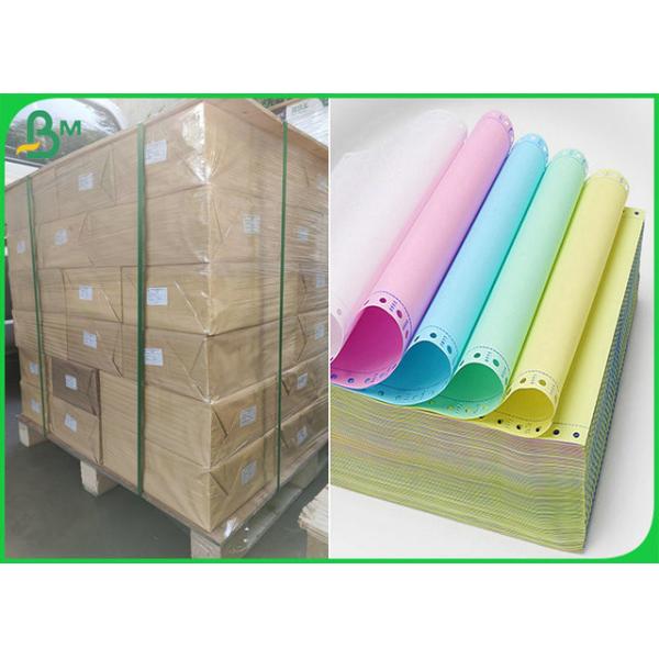Buy A3 A4 Size Available NCR Carbonless Paper With Pink Green Blue Color at wholesale prices