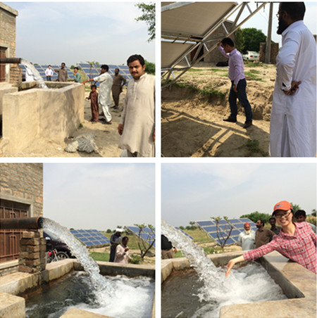 15HP/11kW Solar Powered Drip Irrigation System With Surface Water Pump