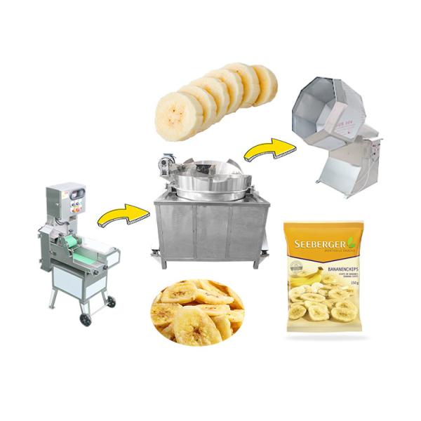 Philippine Banana Chips Slicing Machine Cutting Plantain Chips Making Machine