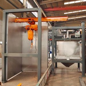 Closed Dust-Free And Efficient Automatic Unpacking Transportation System