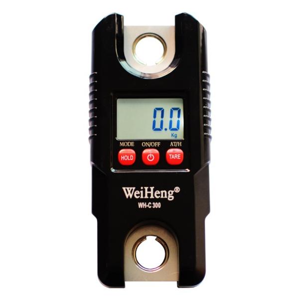 Mini Crane Scale 300kg / 660lbs Industrial Hook With 2 * AAA Batteries Power