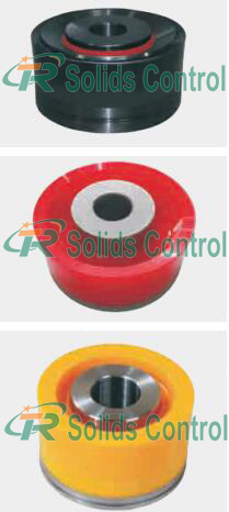 Piston Φ103 * 73 Drill Spare Parts Polyurethane Rubber Piston For Oil Industry