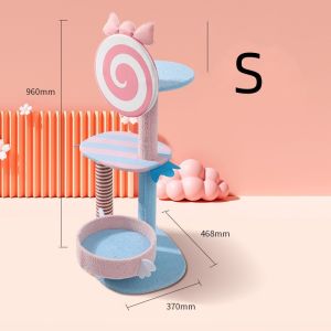 Climbing Frame Cat Tree Nest Integration Large Cat Living Articles With Two Beds