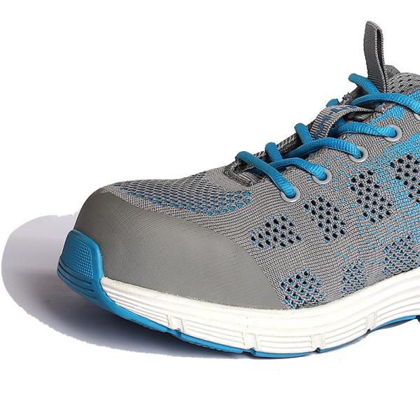 Shengjie Work Shoes Mesh Breathable Upper Standard Steel Toe Kevlar Protective Bottom Man'S Safety Shoes