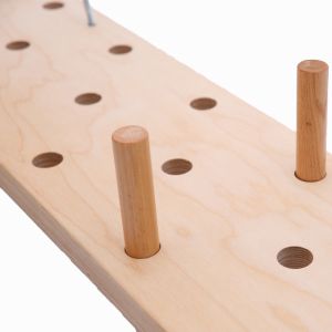 120*29.5*4cm Core Training Equipment Wall Mounted Rock Climbing Peg Board