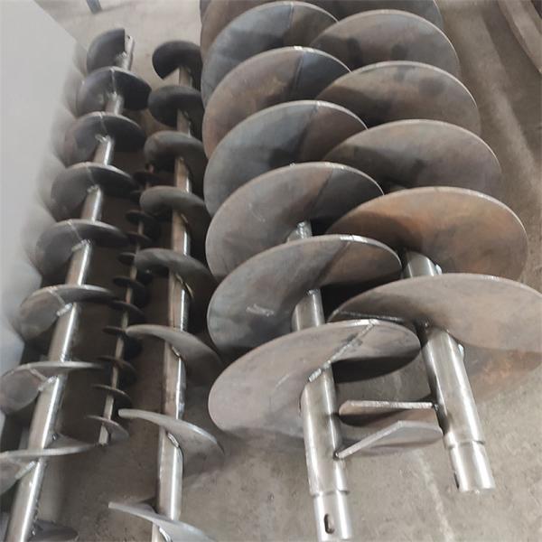 Stainless Steel Auger Screw for Conveyor Continuous Flight Auger Manufacture Full Payment
