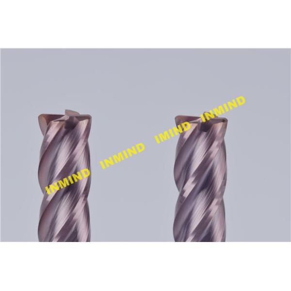 Corner Radius end mill 8mm R1.5 upto HRC65 2 4 Flute high hardness end mill bits