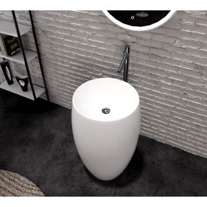 Home Hotel Freestanding Single Sink Vanity Long Service Life