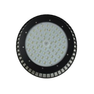 Black Color 200W UFO LED High Bay Light Fixtures Super Silm Industrial Led