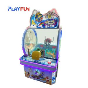 Quality 2 players kids water shooting game ticket redemption game machine kids game machine for sale