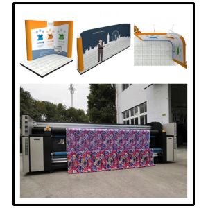 Continuous Ink Supply Digital Textile Printing Machine With Water Based /