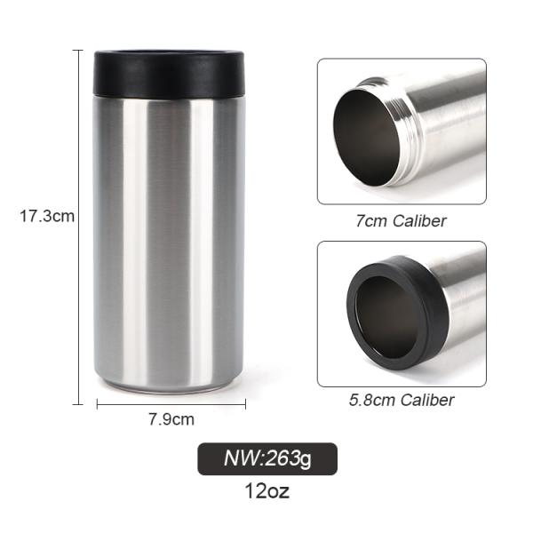 17oz Customized Stainless Steel Vacuum Tumbler Keep Cold and Hot Wine Coffee Mugs