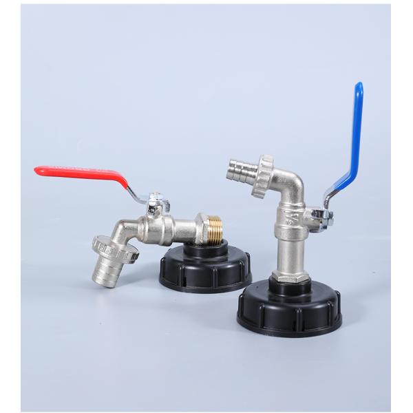 Customized Support Adapter Faucet Wire IBC Tank Tap Replacement Connector Valve For Water Tank Hose Tap