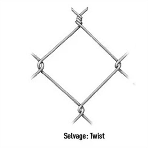 Wire Diameter 2.5-3mm Galvanized Iron Chain Link Fencing