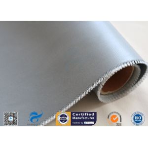 China 3732 590GSM 0.5MM Silicone Coated Fiberglass Fabric Fire Blanket High Strength on sale