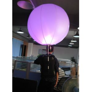 Advertising Back Pack Balloon Inflatable For Exhibition