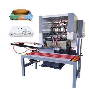 Flat Creasing Corrugated Die Cutting Machine Easy Maintenance Carton Box Making