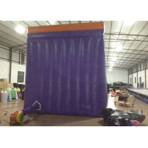 Inflatable Water Climbing Wall / Tower , Funny Attractive Blow Up Climbing Wall