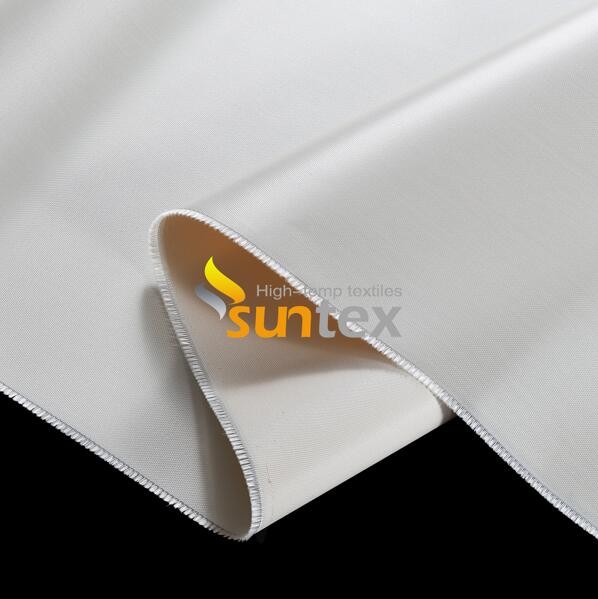 High Silica Fiberglass Fabric Coated Silicone / PU / Acrylic / Vermiculite Heat