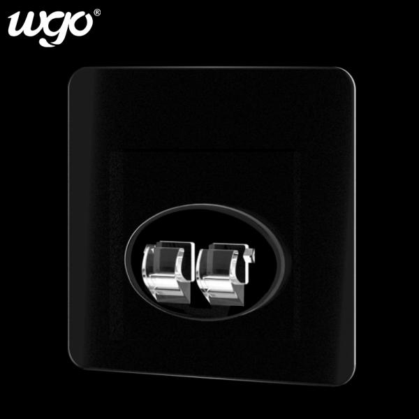 Stick To Wall Silver Clear WGO Bathroom Fixtures And Accessories No Drilling